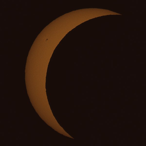 El Sol a las 18:22 UTC