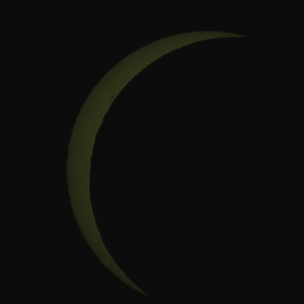El Sol a las 18:26 UTC